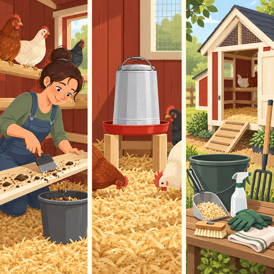 Exclusive AviFarms illustration for How Can You Keep a Chicken Coop Cooler in Summer?