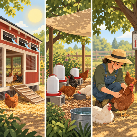 Exclusive AviFarms illustration for What Is the Easiest Chicken Coop Cleaning Routine to Stick With?