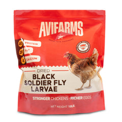 Dried Black Saldier Fly Larvae - 10LB